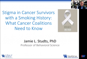 Presentation Title Slide for Stigma in Cancer Survivors With a Smoking History