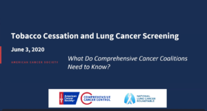 Title Slide for Tobacco Cessation in Lung Cancer Screening Presentation