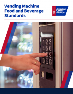 Vending Machine Food and Beverage Standards Cover