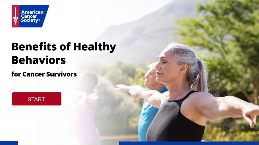 Video 1 Benefits of Healthy Behaviors Cover 2