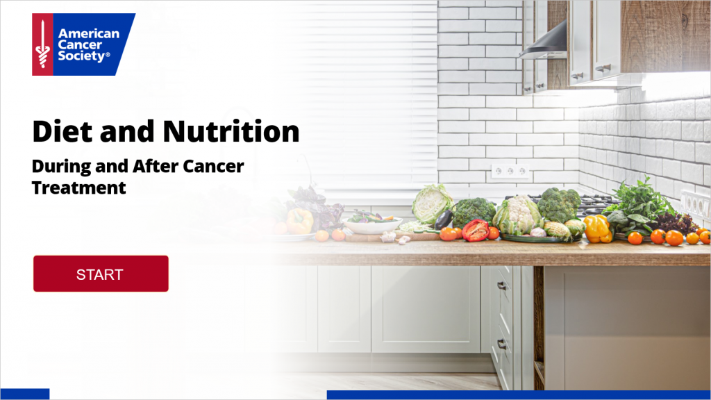 Video 2 Diet and Nutrition During and After Treatment 2