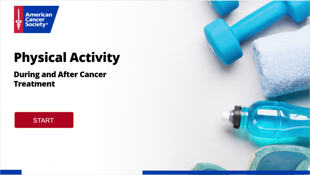 Video 3 Physical Activity During and After Treatment Cover 2
